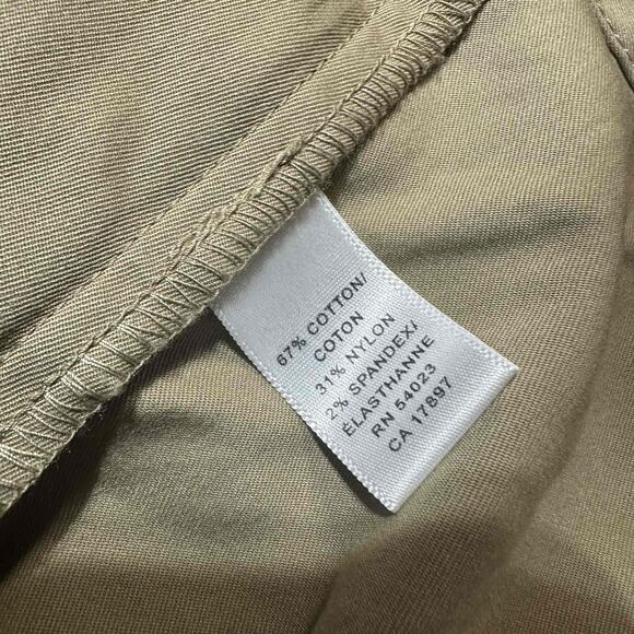 Banana Republic Harrison Women's Chino Pants Size 4 Khaki Brown Medium Wash - Picture 7 of 7